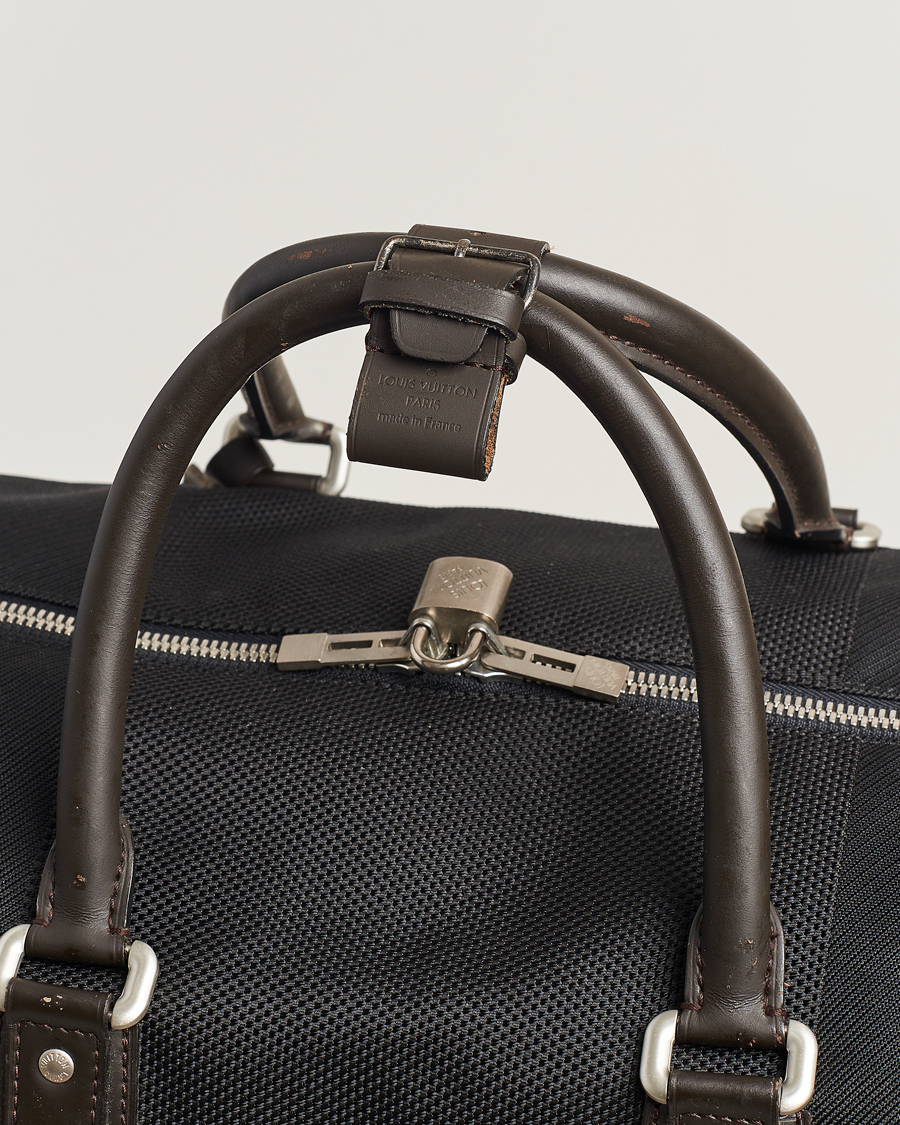 Mies | Louis Vuitton Pre-Owned Souverain Canvas Weekendbag Black | Louis Vuitton Pre-Owned | Souverain Canvas Weekendbag Black