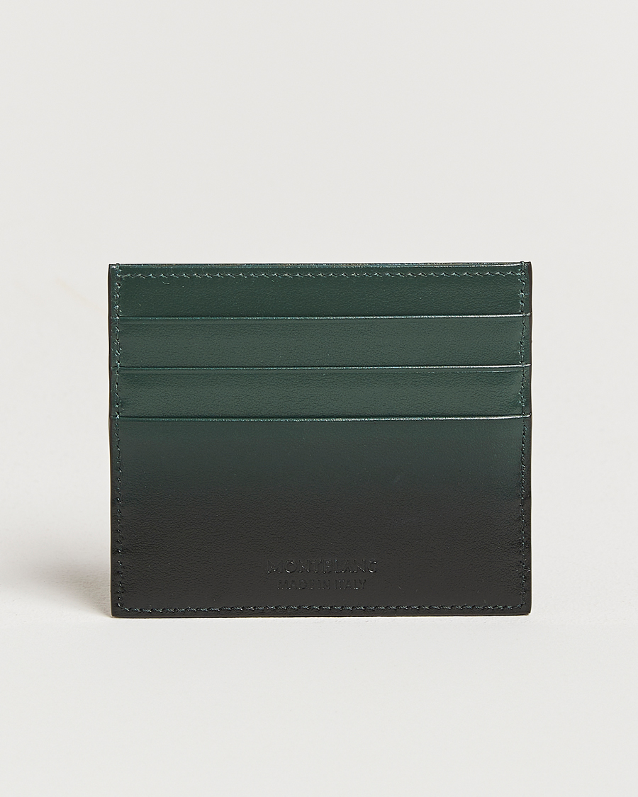 Mies |  | Montblanc | Meisterstück Card Holder 6cc Sfumato British Green