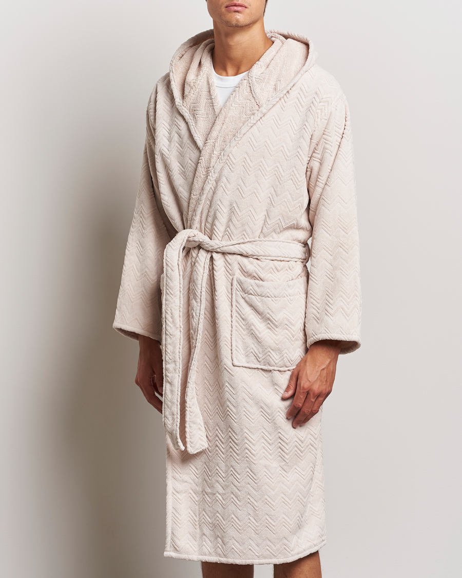 Mies |  | Missoni Home | Chalk Bath Robe Beige