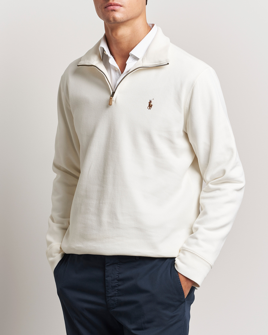 Mies |  | Polo Ralph Lauren | Double Knit Jaquard Half Zip Sweater Nevis