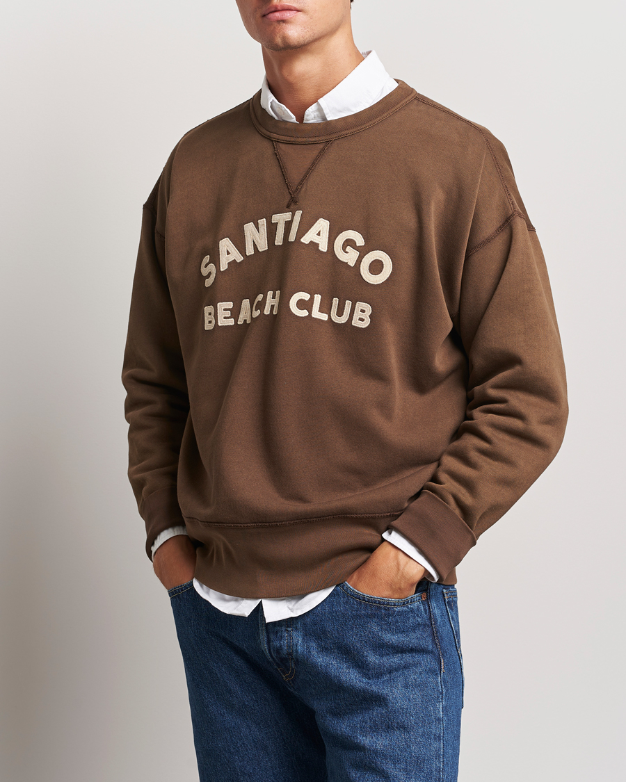 Mies |  | Polo Ralph Lauren | Graphic Vintage Fleece Sweatshirt Court Brown