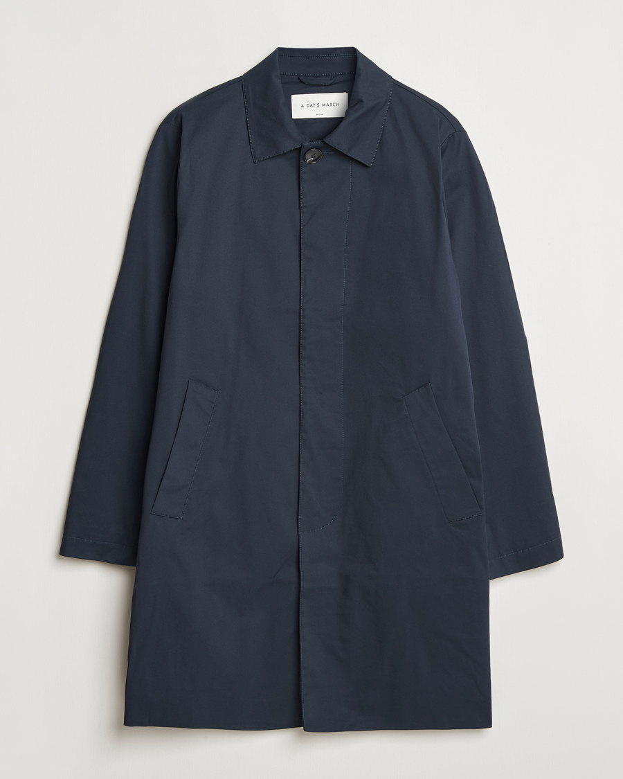 Mies | Takit | A Day's March | Duster Car Coat Navy