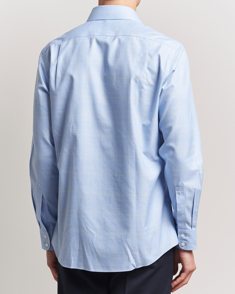 Mies | Kauluspaidat | Charles Tyrwhitt | Slim Fit Non Iron Prince of Wales Shirt Blue