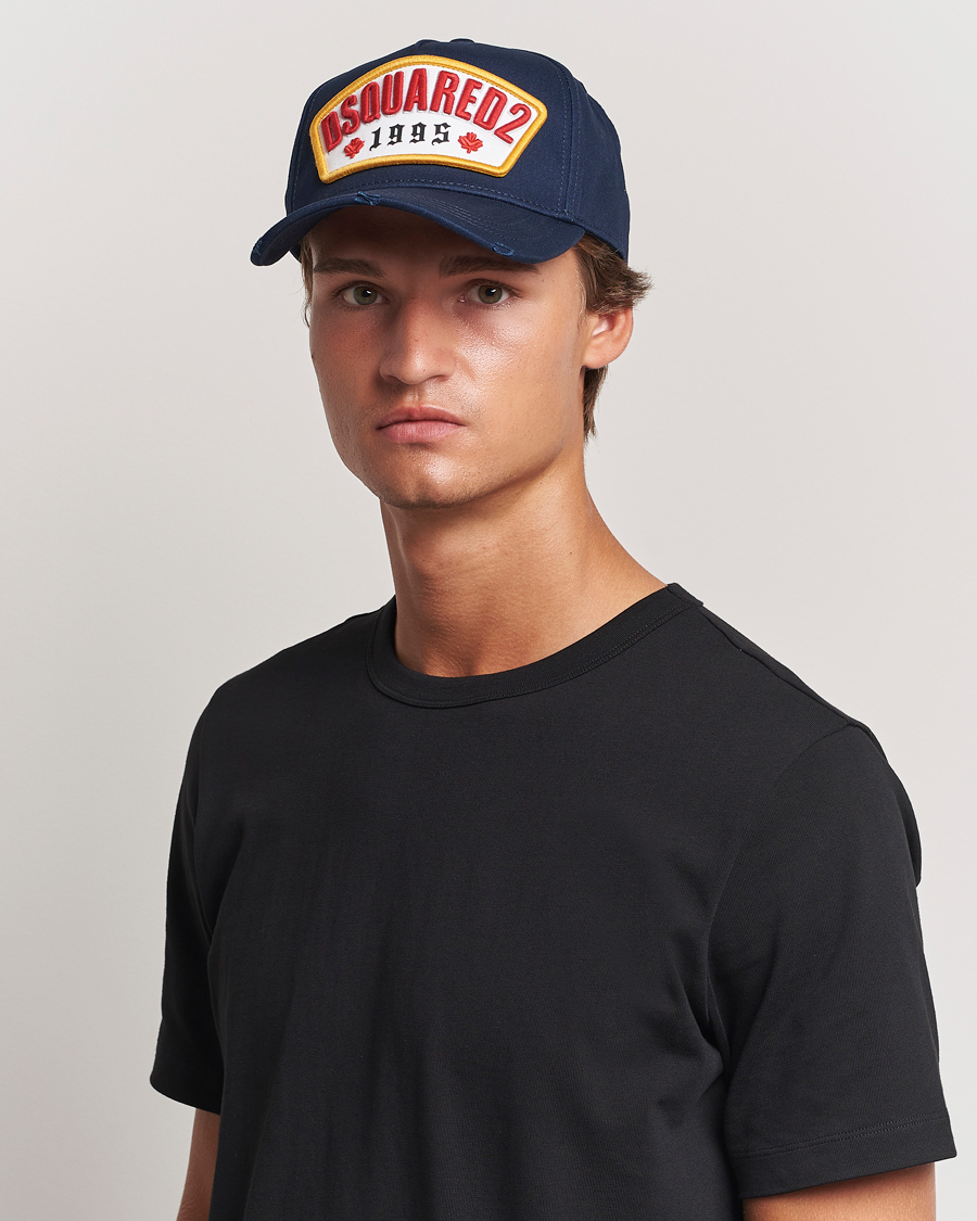 Mies |  | Dsquared2 | Logo Baseball Cap Navy