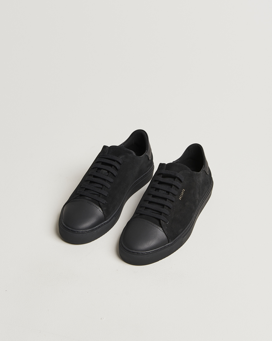 Mies |  | Axel Arigato | Clean 90 Suede Cap Sneaker Black