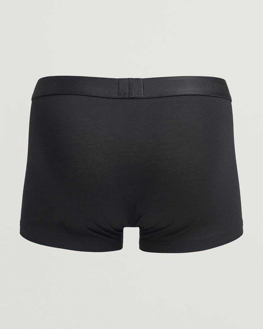 Mies |  | Sunspel | 3-Pack Cotton Stretch Trunk Black