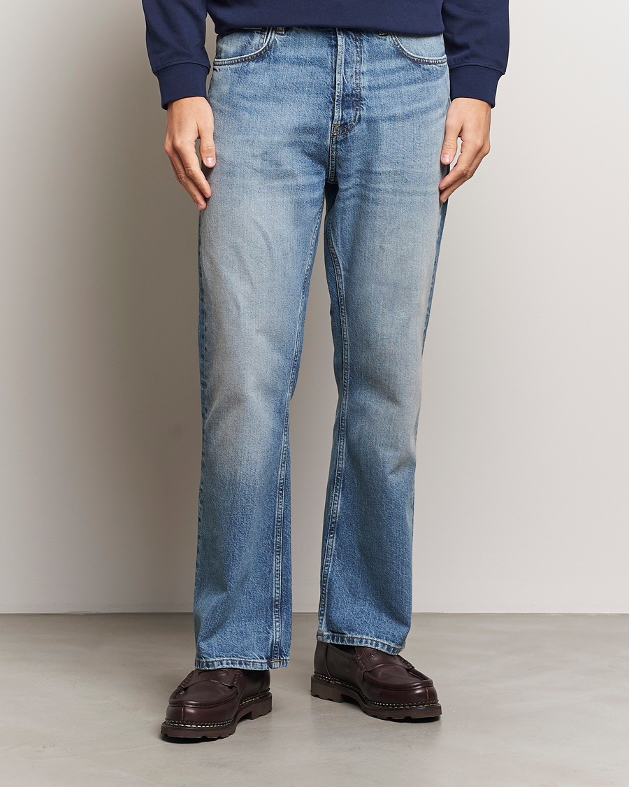 Mies |  | GANT 240 Mulberry Street | Bootcut Jeans Mid Blue Vintage