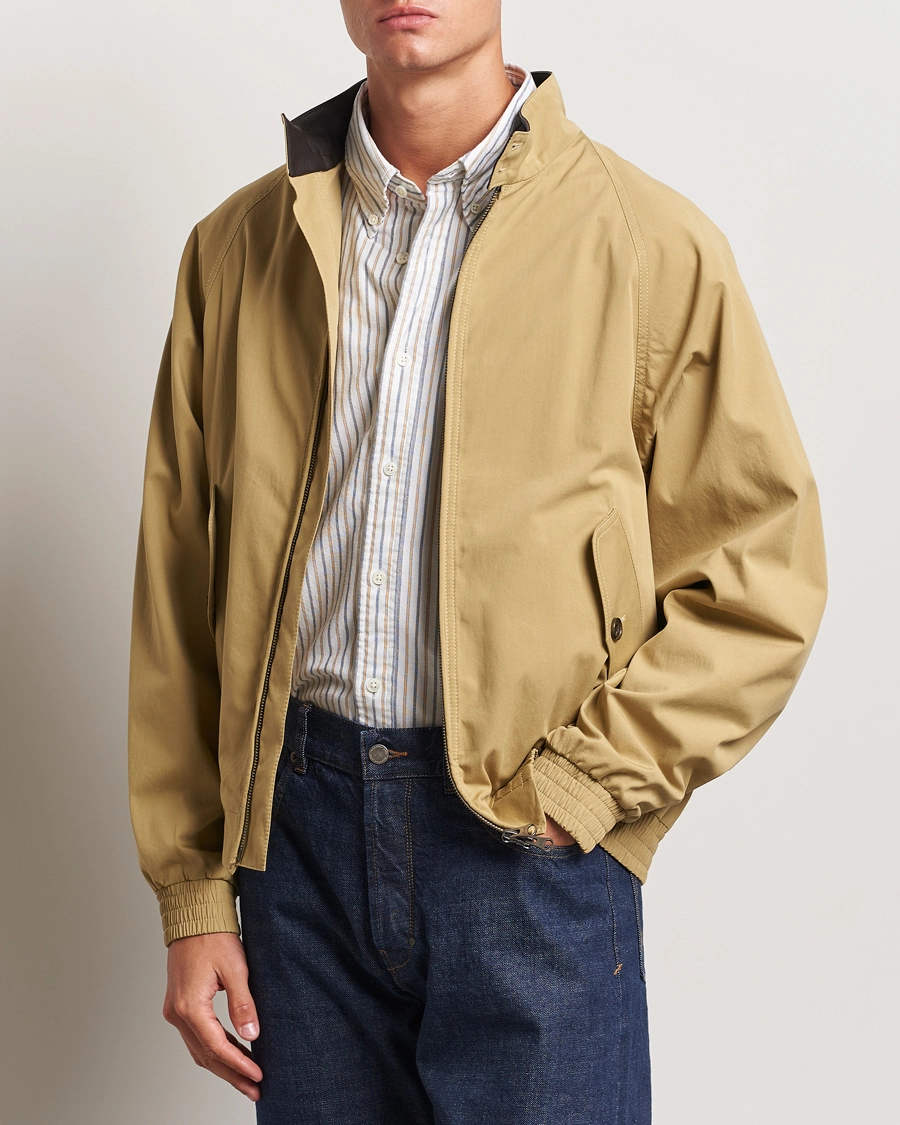 Mies |  | GANT | Cotton Harrington Jacket Dried Khaki