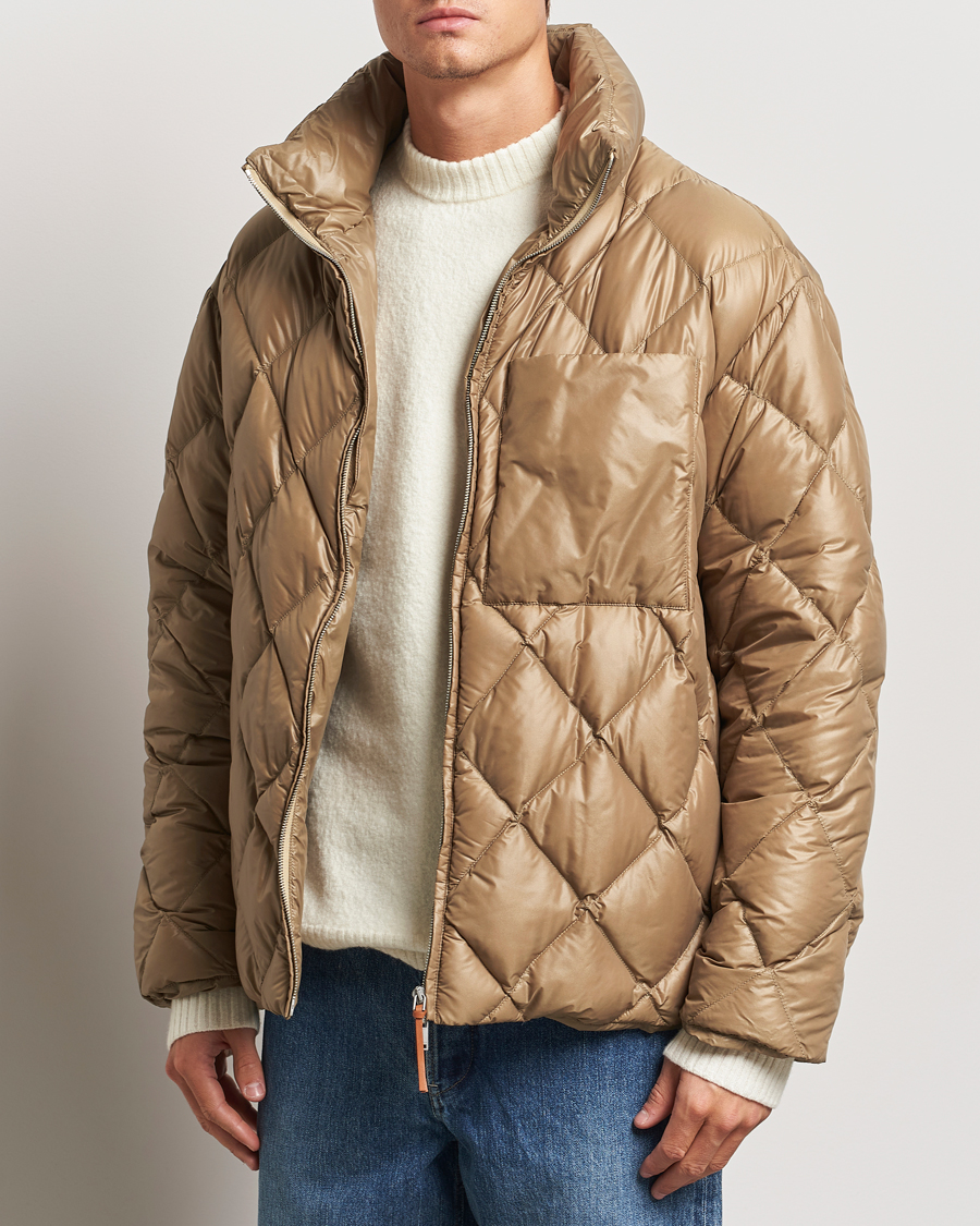 Mies |  | Jil Sander | Quilted Jacket Brown