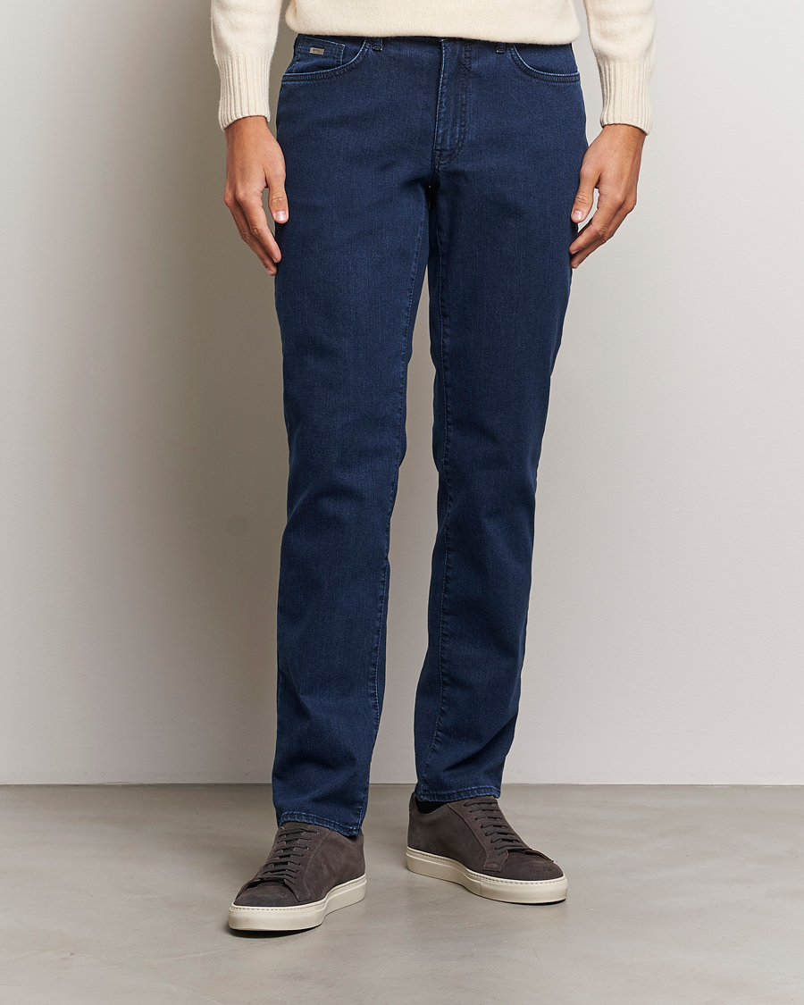 Mies | Straight leg | Brax | Cadiz Premium Flex Denim Dark Blue