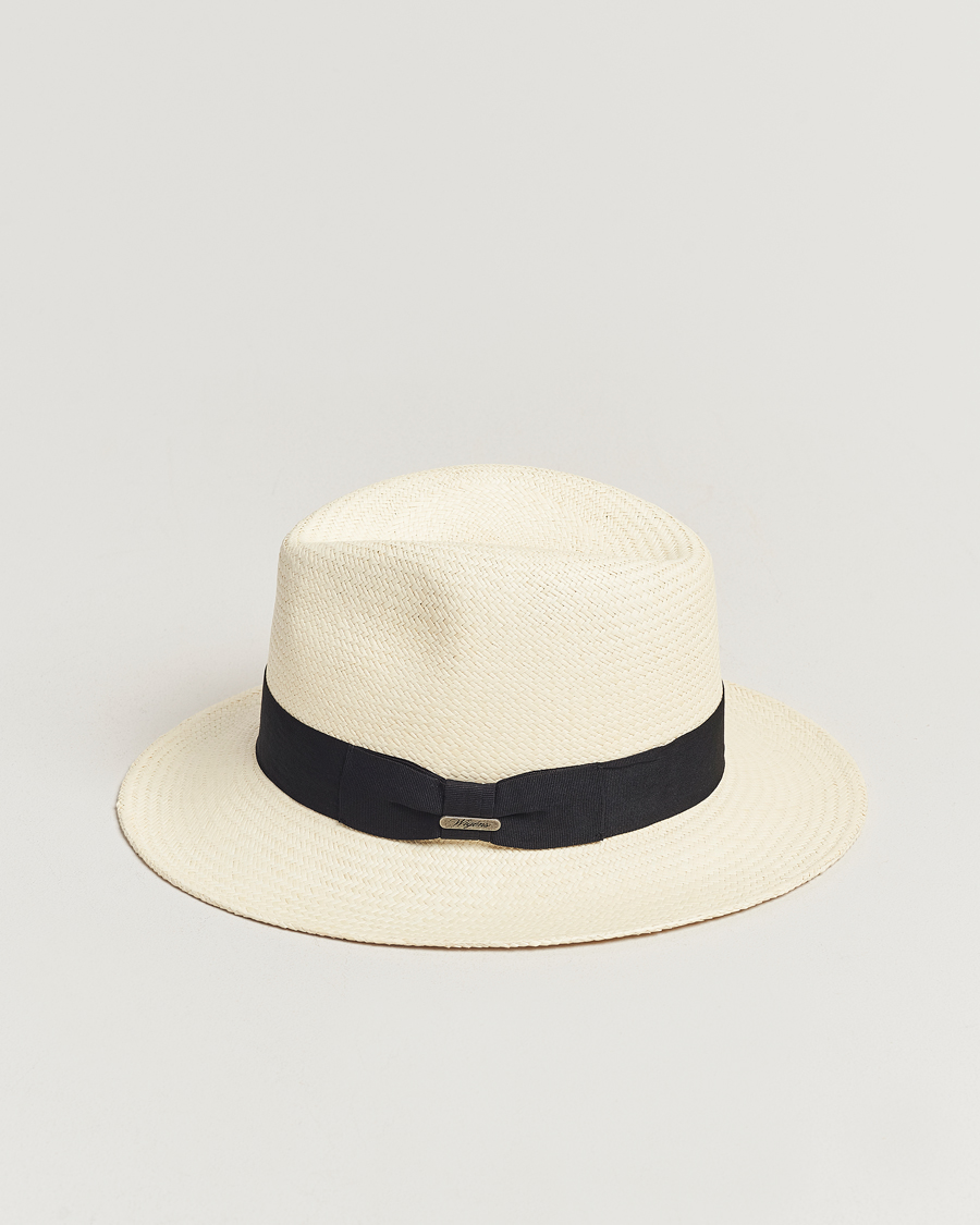 Mies | Hatut | Wigéns | Panama Hat White/Black