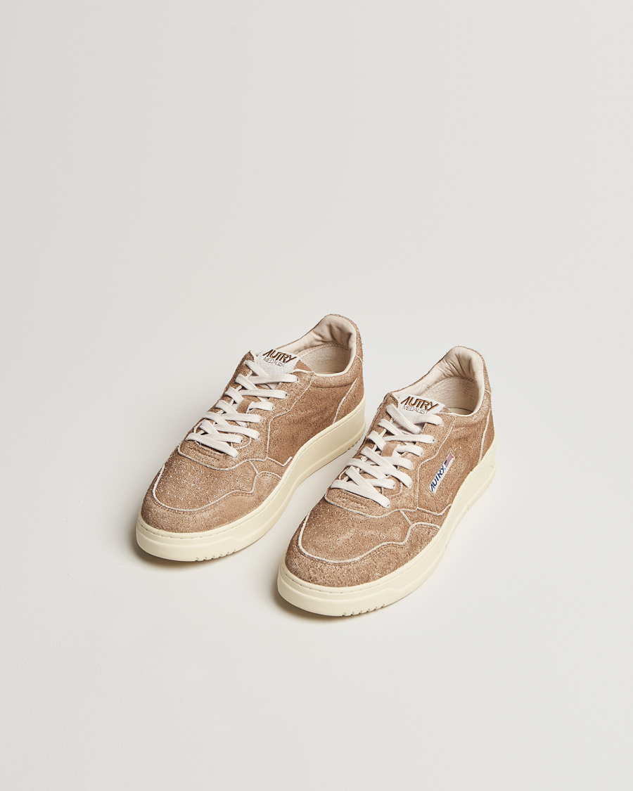 Mies | Autry | Autry | Medalist Low Suede Sneaker Texas Brown