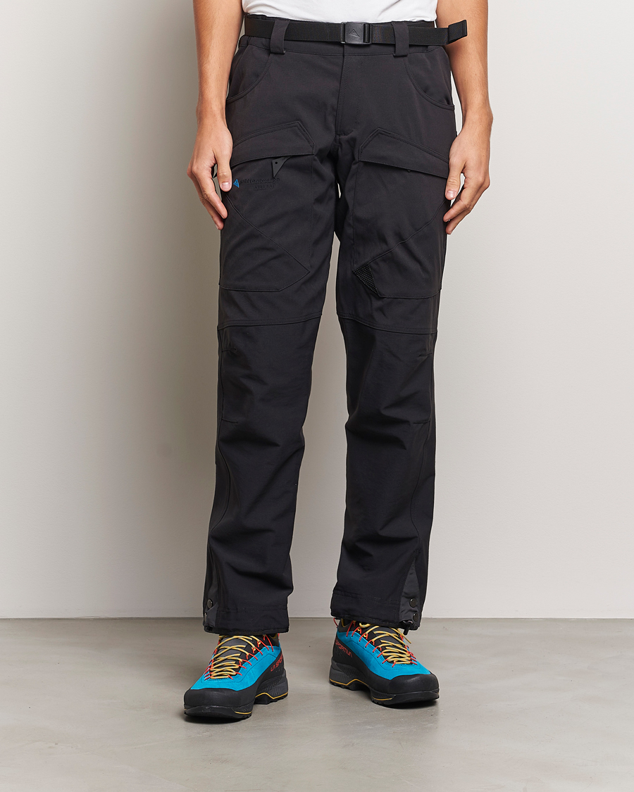 Mies |  | Klättermusen | Gere Windproof Stretch Pants Black