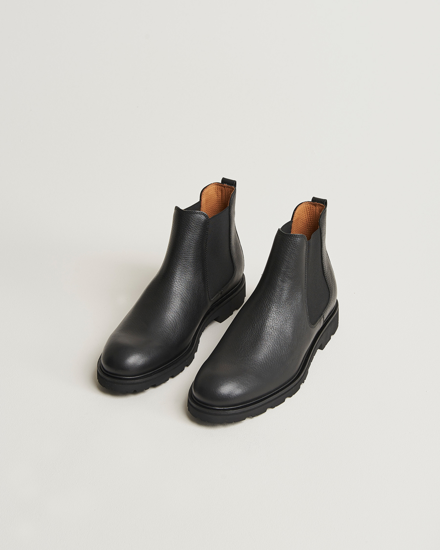 Mies | Talvikengät | UBR | Thunder Chelsea Leather Boot Black