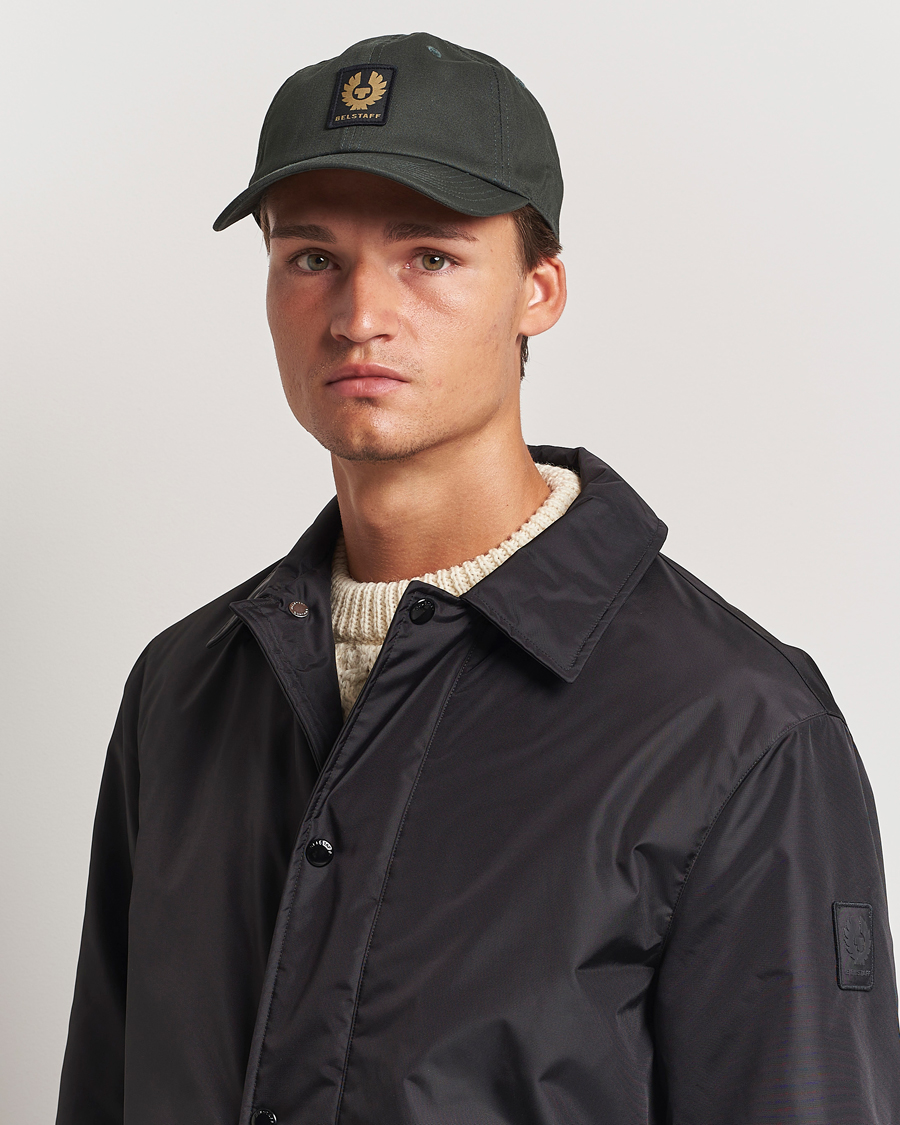 Mies |  | Belstaff | Phoenix Logo Cap Tile Green