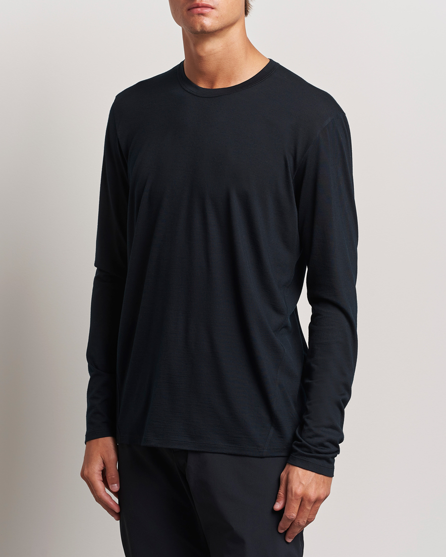 Mies |  | Arc\'teryx Veilance | Frame Long Sleeve T-shirt Black