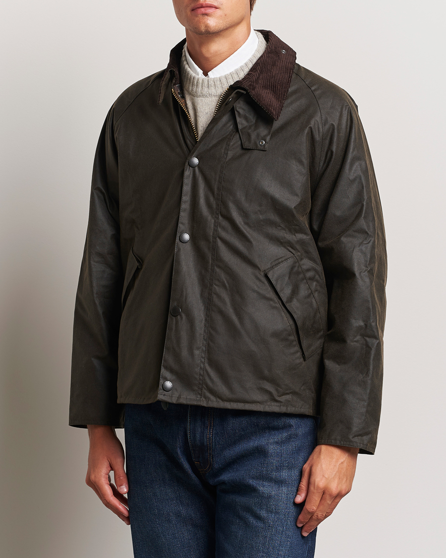 Mies | Klassiset takit | Barbour Heritage | Transport Wax Jacket Olive