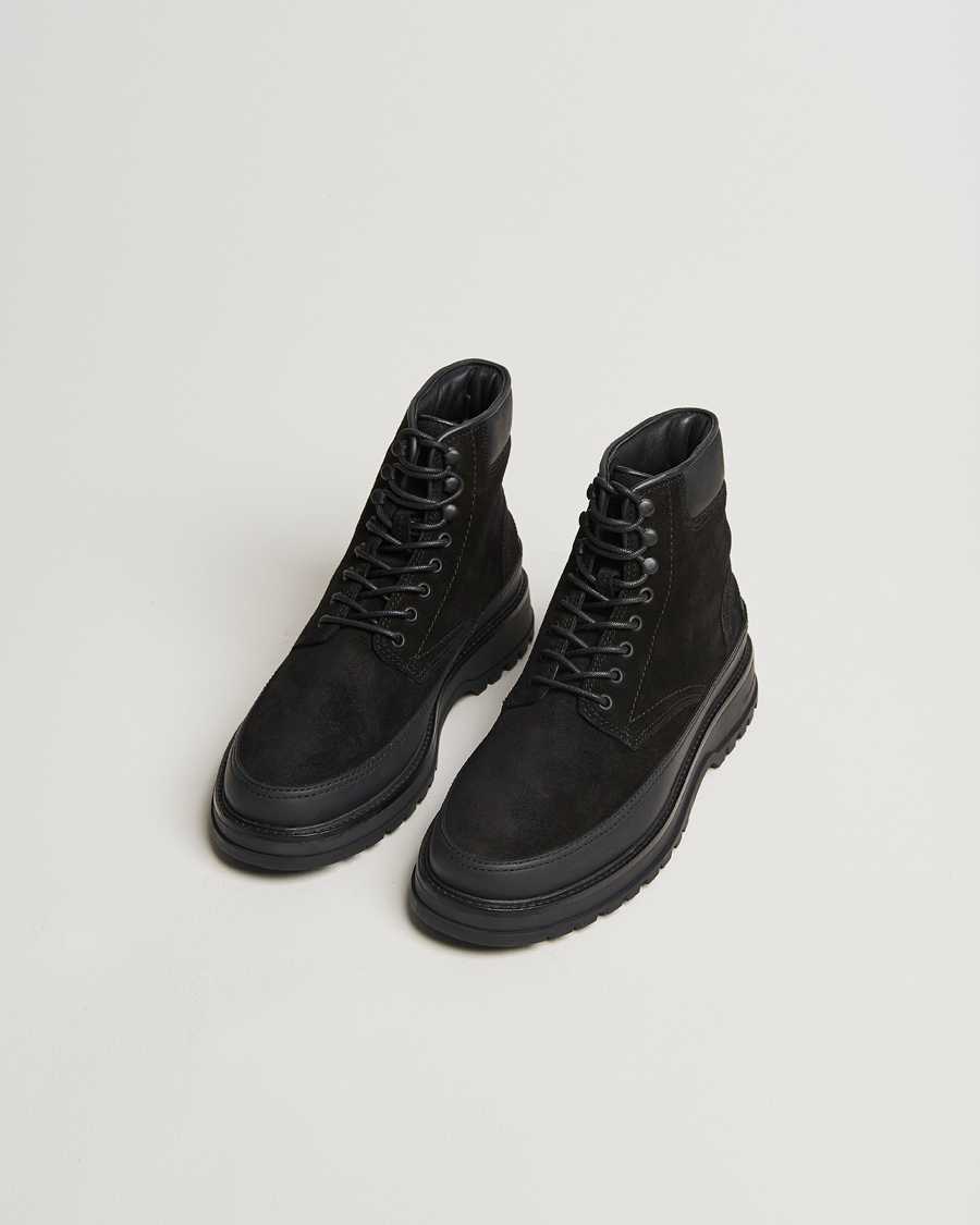 Mies |  | GANT | Clefton Felt Lined Suede Boot Black