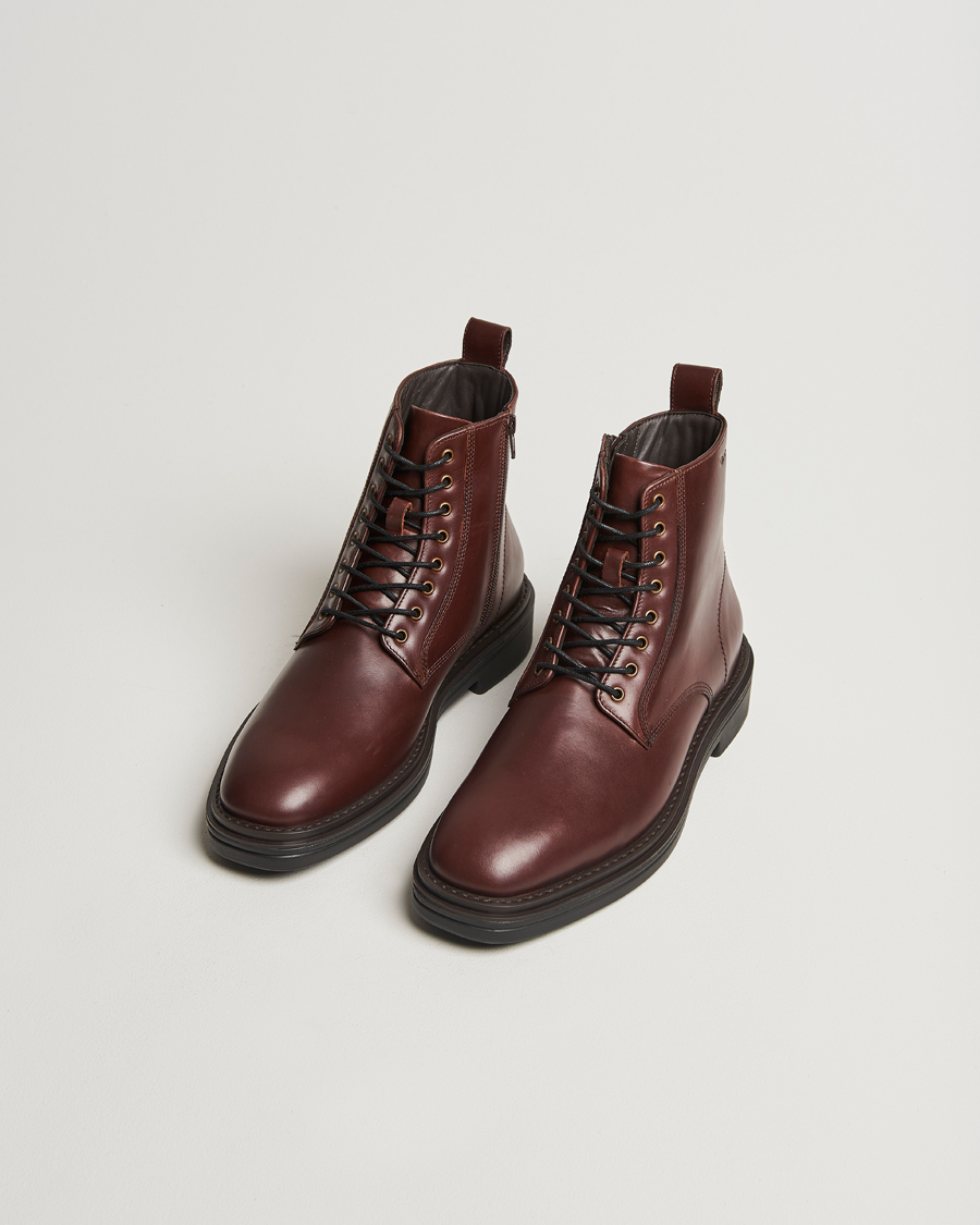 Mies |  | GANT | Boggar Leather Boot Cognac