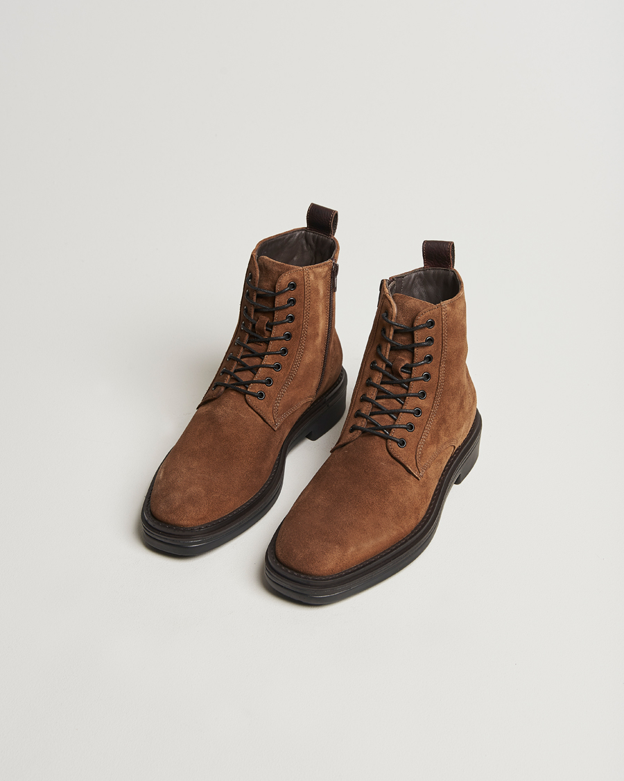 Mies |  | GANT | Boggar Suede Boot Warm Khaki