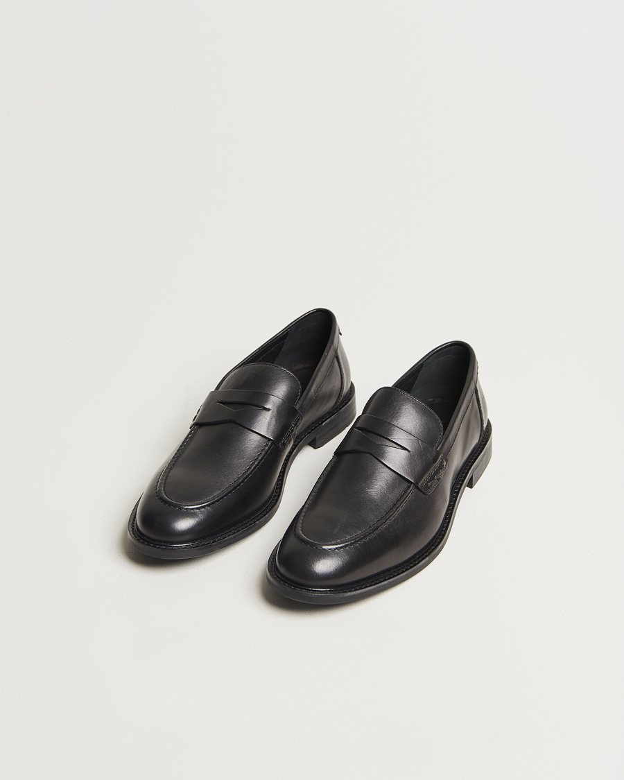 Mies | Loaferit | GANT | Lozham Leather Loafer Black