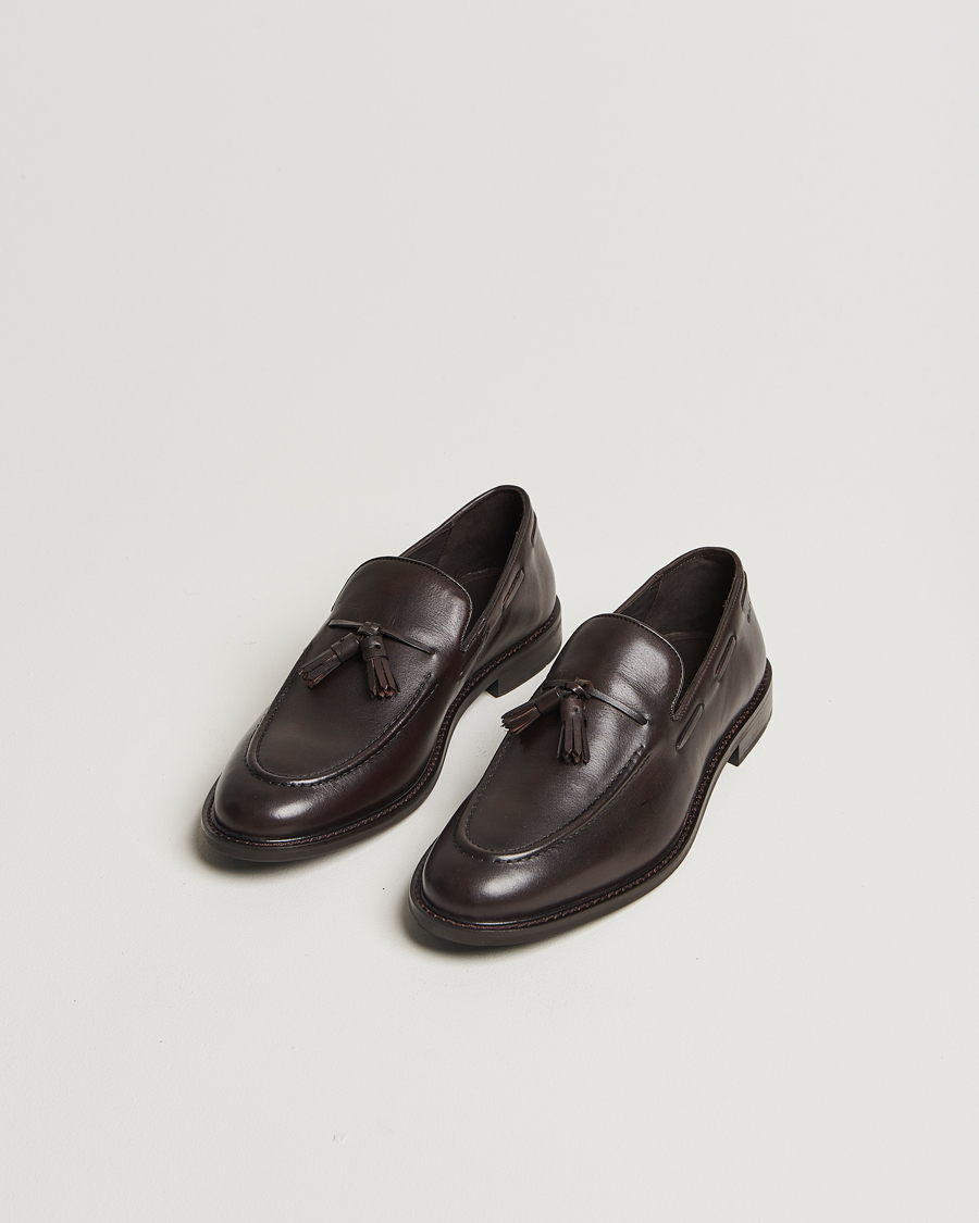 Mies |  | GANT | Lozham Leather Tassle Loafer Dark Brown