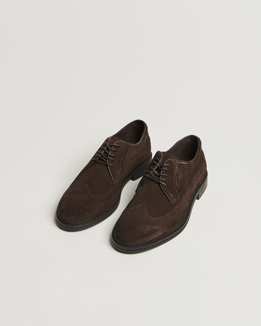 Mies |  | GANT | Bidford Suede Brogues Ebony Brown