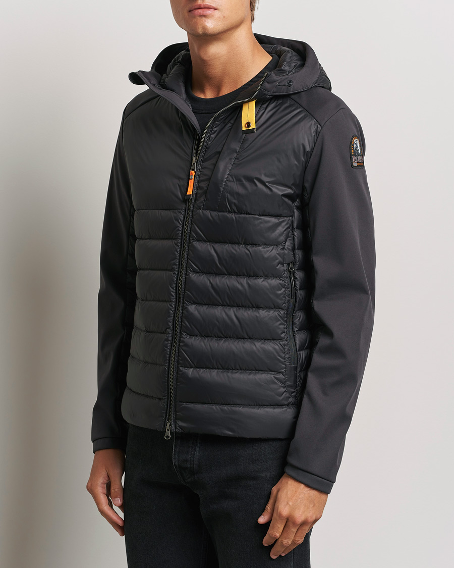 Mies |  | Parajumpers | Kinari Hybrid Hooded Jacket Black