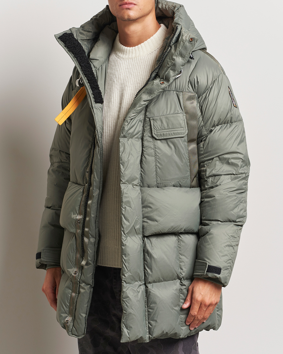 Mies |  | Parajumpers | Bold Ripstop Polar Puffer Parka Thyme Green