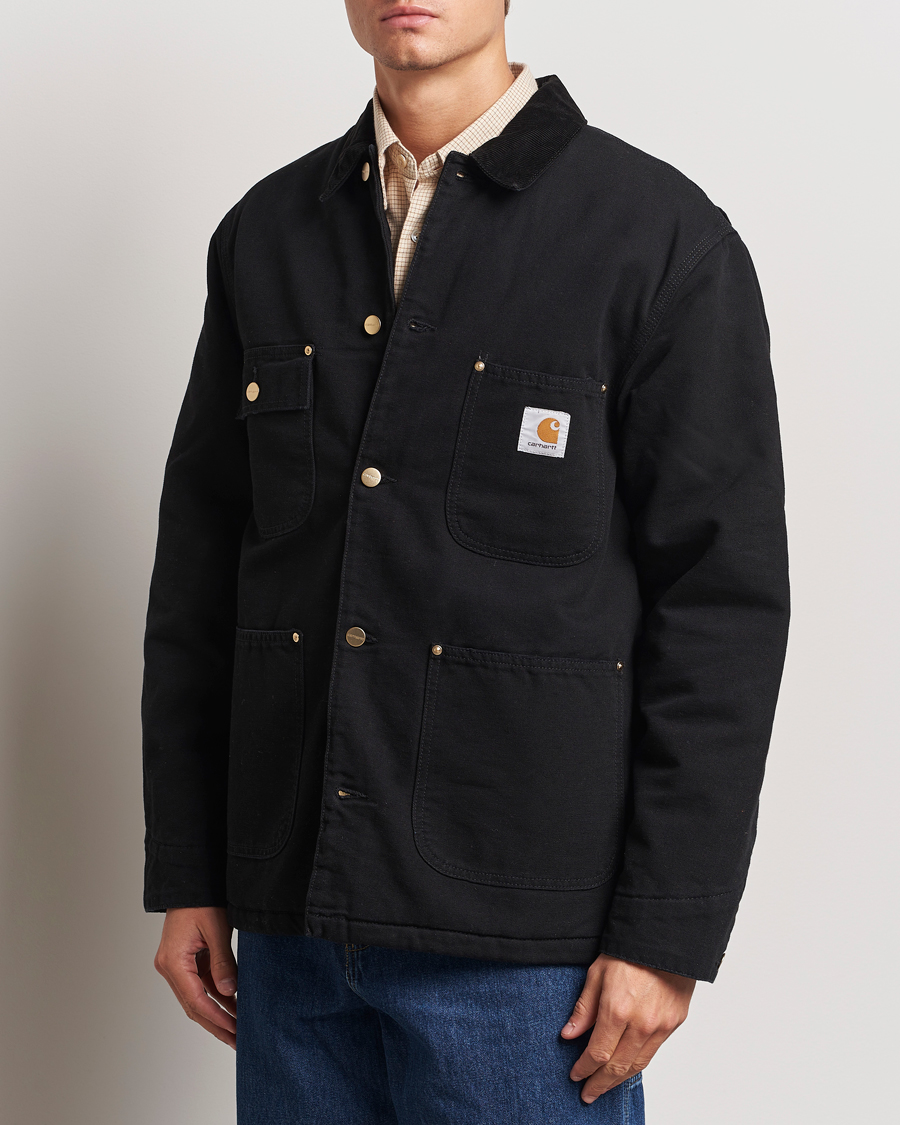 Mies |  | Carhartt WIP | OG Chore Coat Dearborn Canvas Black