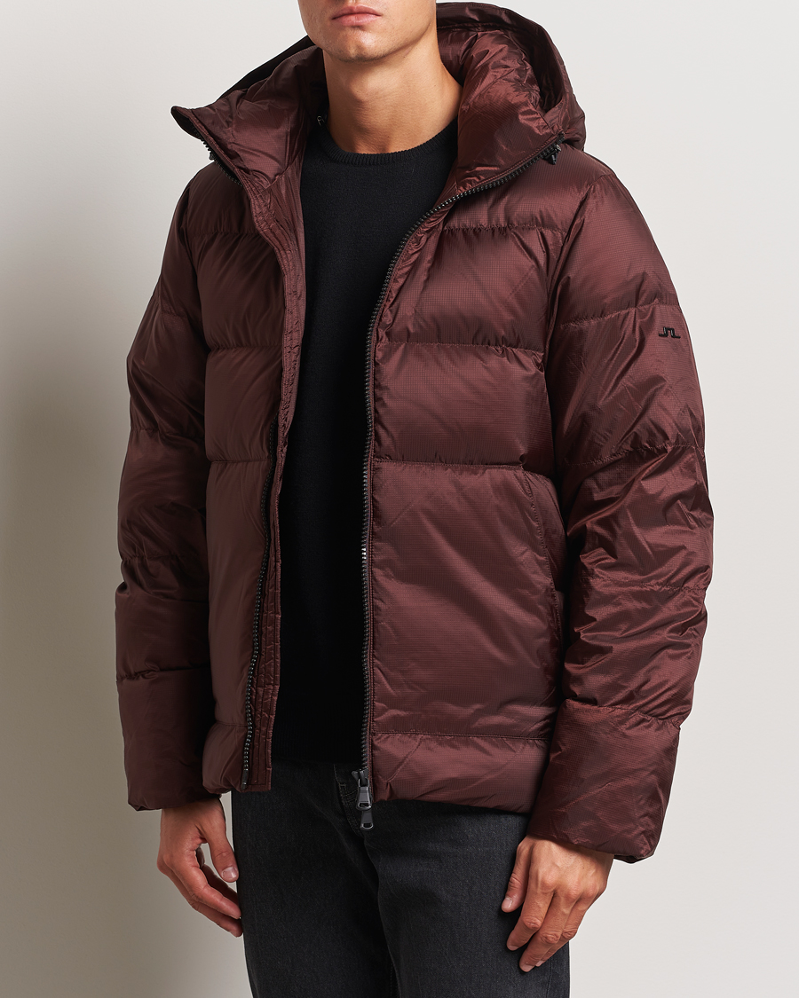 Mies |  | J.Lindeberg | Farrell Down Jacket Bitter Chocolate