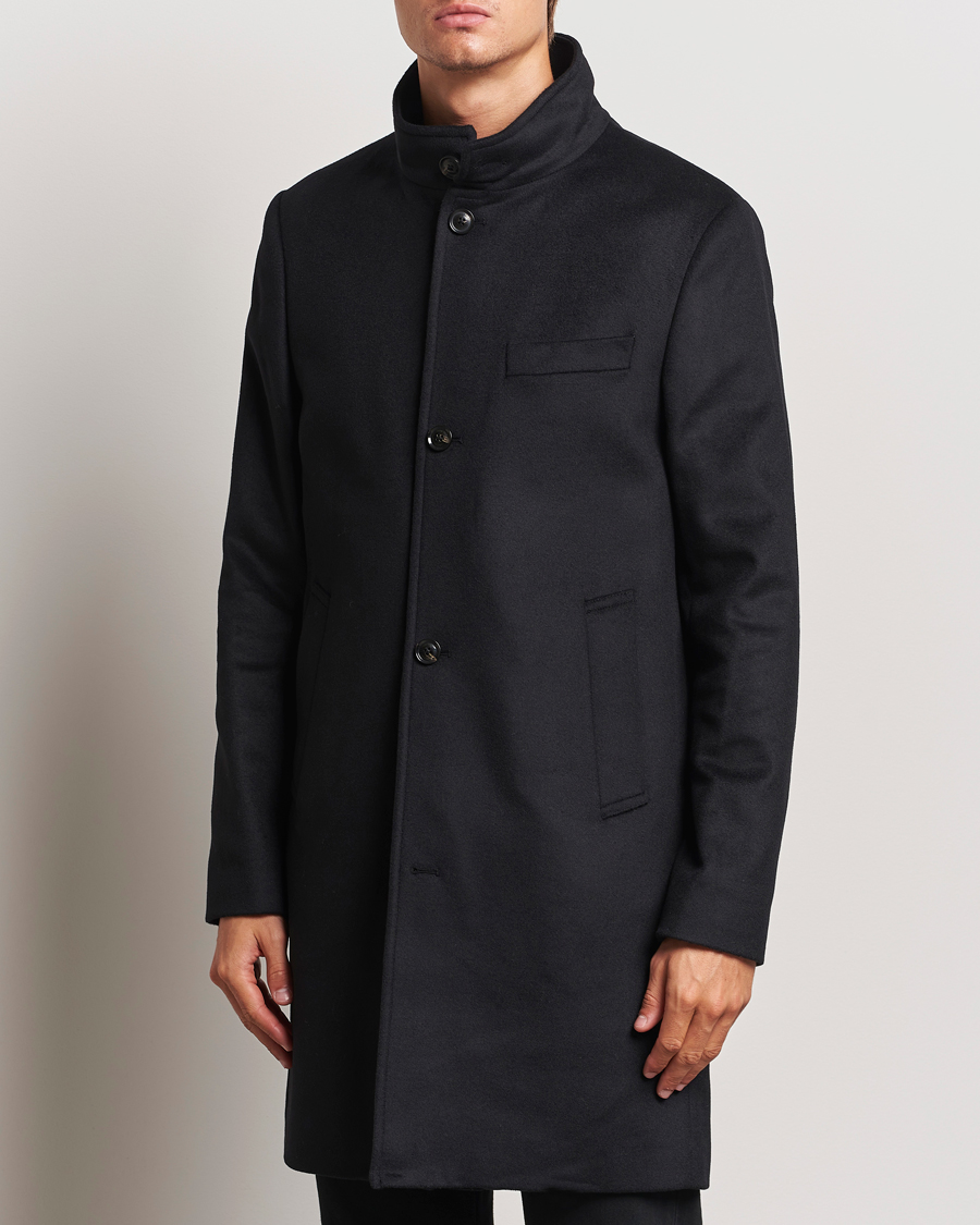 Mies |  | J.Lindeberg | Jesse Melton Cashmere Coat Black