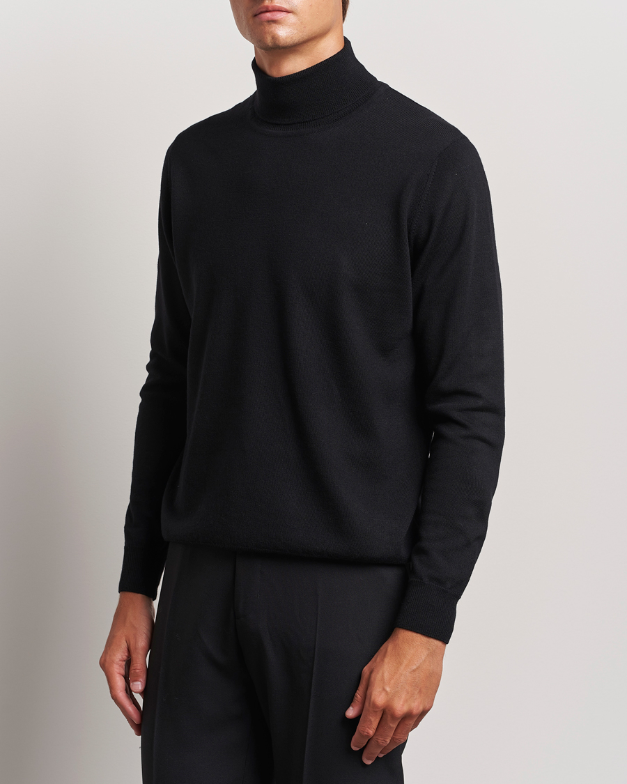 Mies |  | J.Lindeberg | Kaden Merino Turtleneck Black