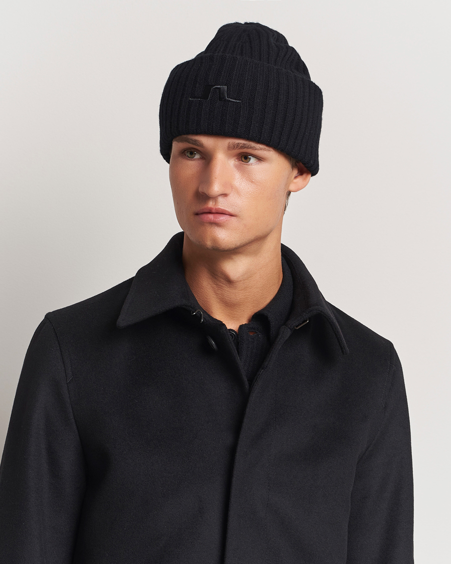 Mies |  | J.Lindeberg | Jive Wool Beanie Black