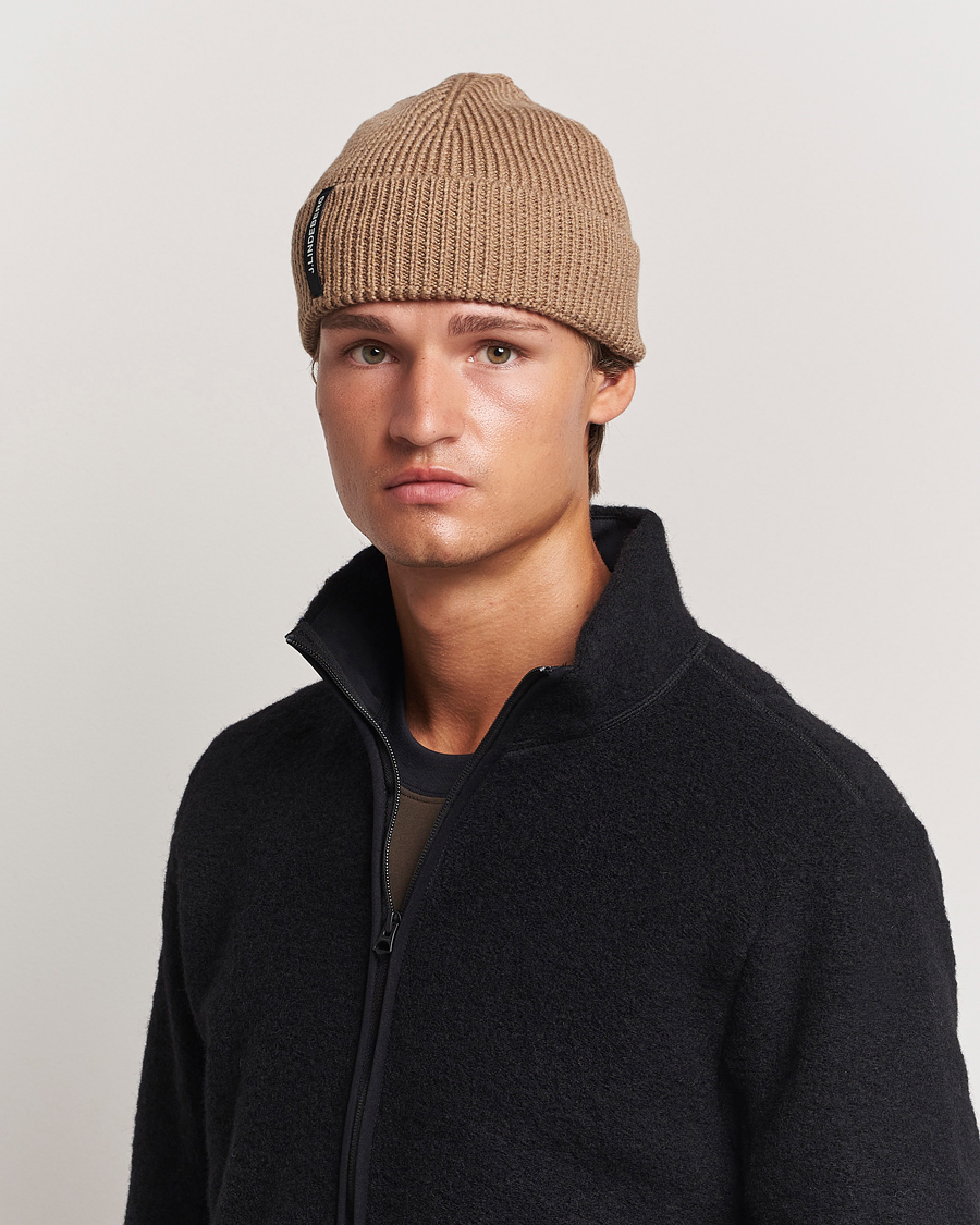 Mies |  | J.Lindeberg | Juan Merino Beanie Tiger Brown