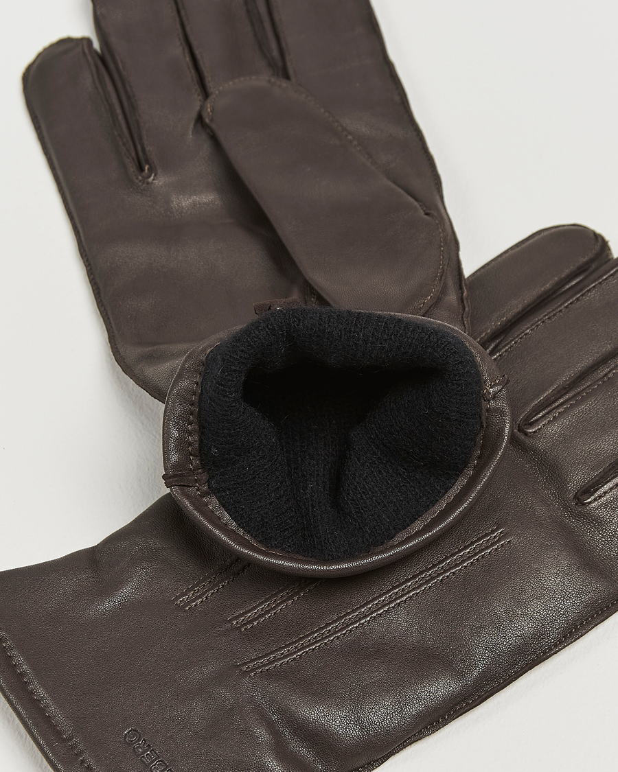 Mies |  | J.Lindeberg | Milo Leather Glove Mole