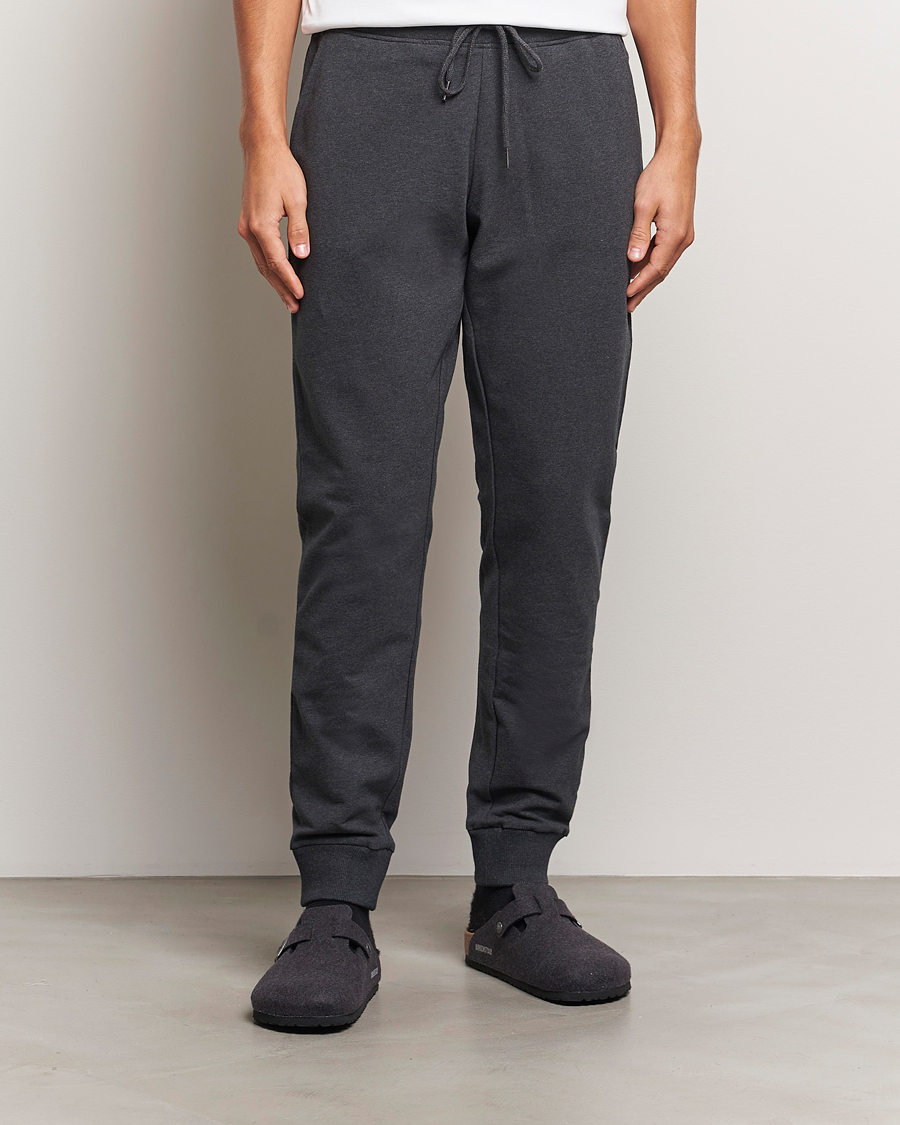 Mies |  | Bread & Boxers | Loungewear Pants Dark Grey Melange