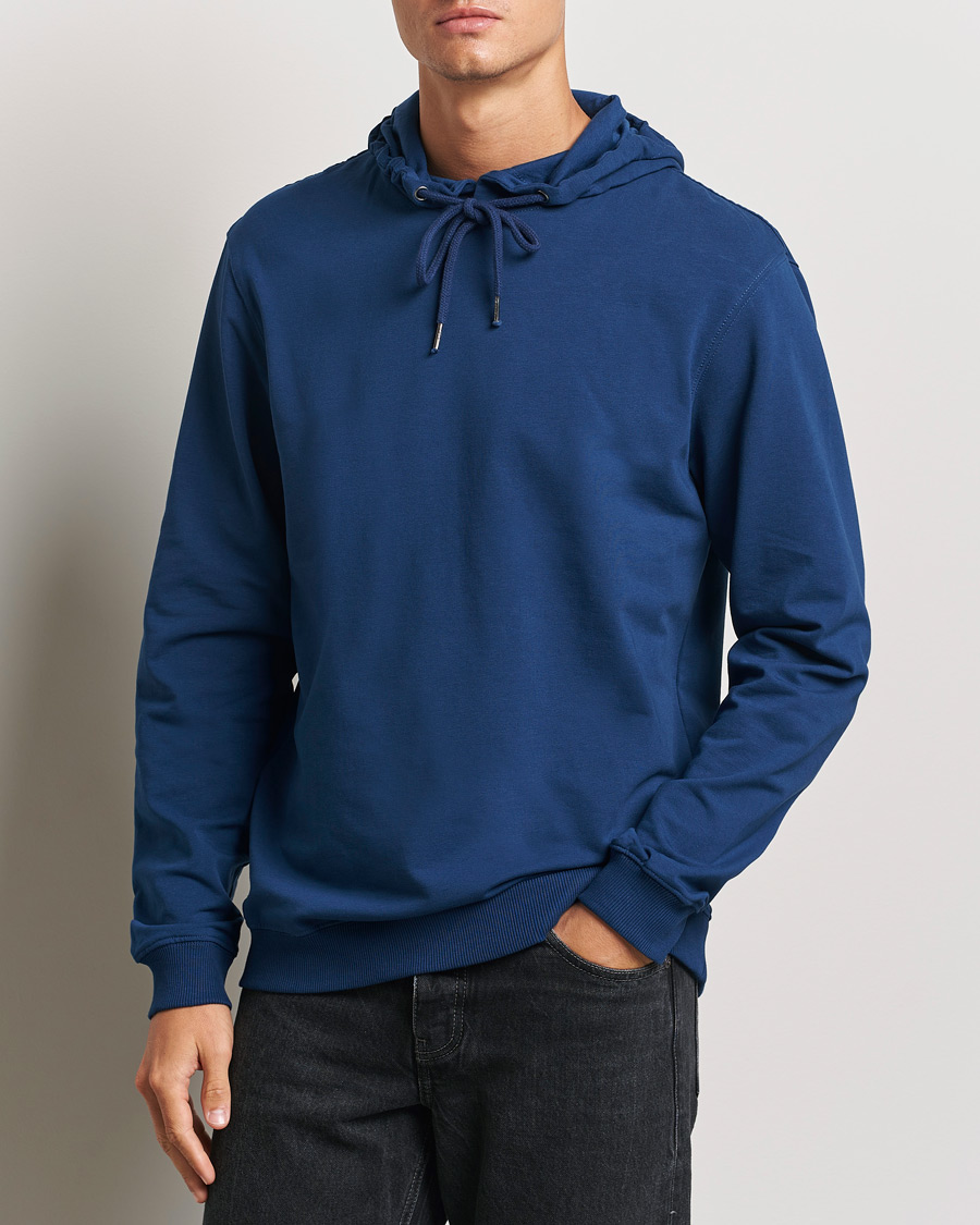 Mies |  | Bread & Boxers | Loungewear Hoodie Ink Blue