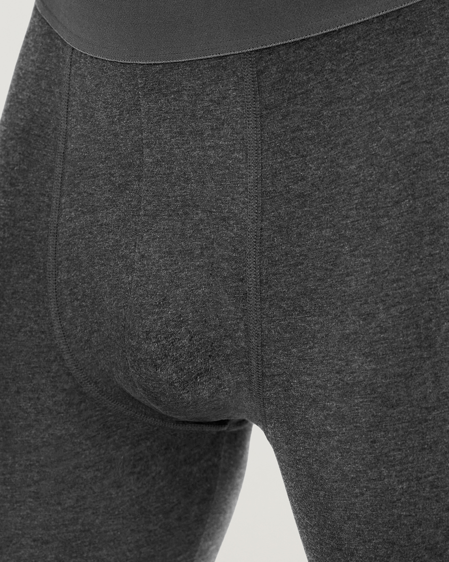 Mies |  | Bread & Boxers | Long Johns Dark Grey Melange