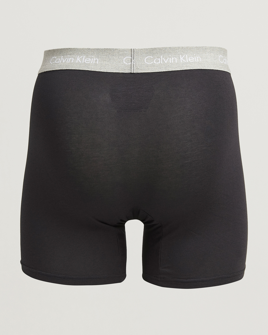 Mies |  | Calvin Klein | Cotton Stretch 3-Pack Boxer Brief Black