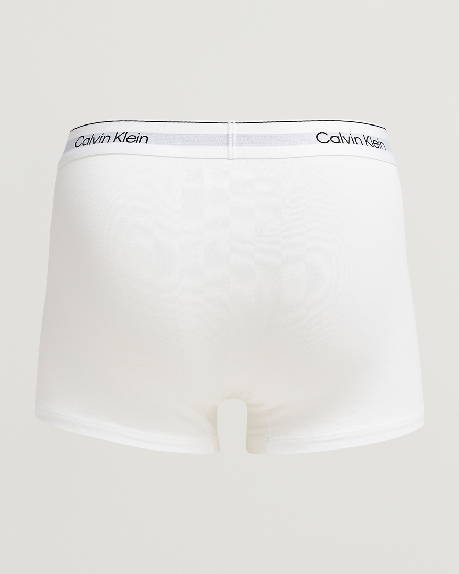 Mies |  | Calvin Klein | Icon Cotton Stretch 3-Pack Trunk White