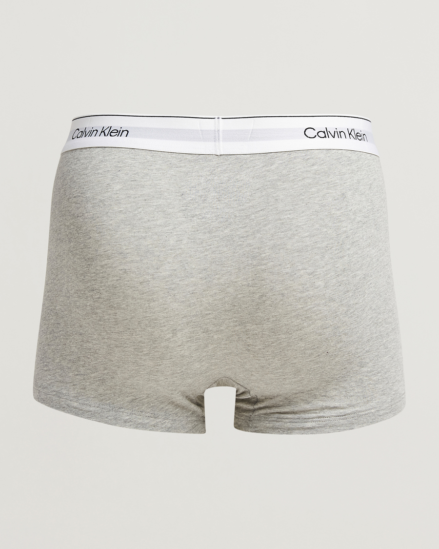 Mies |  | Calvin Klein | Icon Cotton Stretch 3-Pack Trunk Grey/Black/White