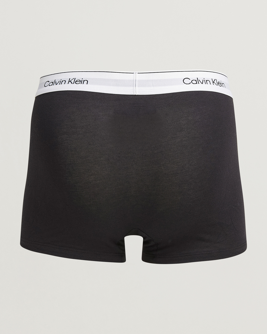 Mies |  | Calvin Klein | Icon Cotton Stretch 3-Pack Trunk Black