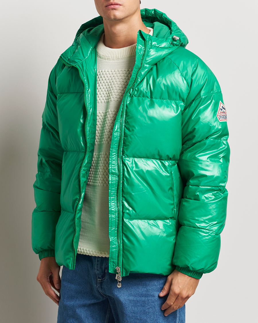 Mies |  | Pyrenex | Sten Hooded Puffer Jacket Frog