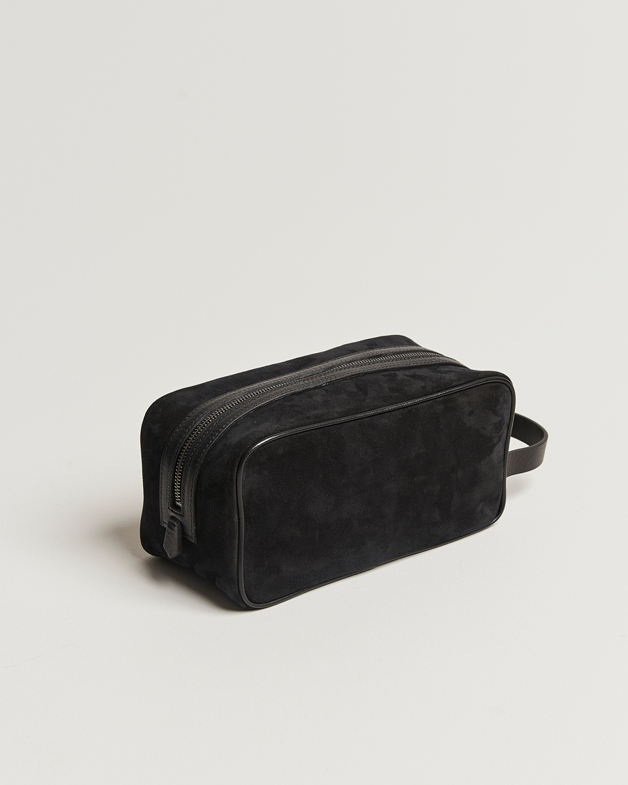 Mies |  | Anderson\'s | Suede Washbag Black