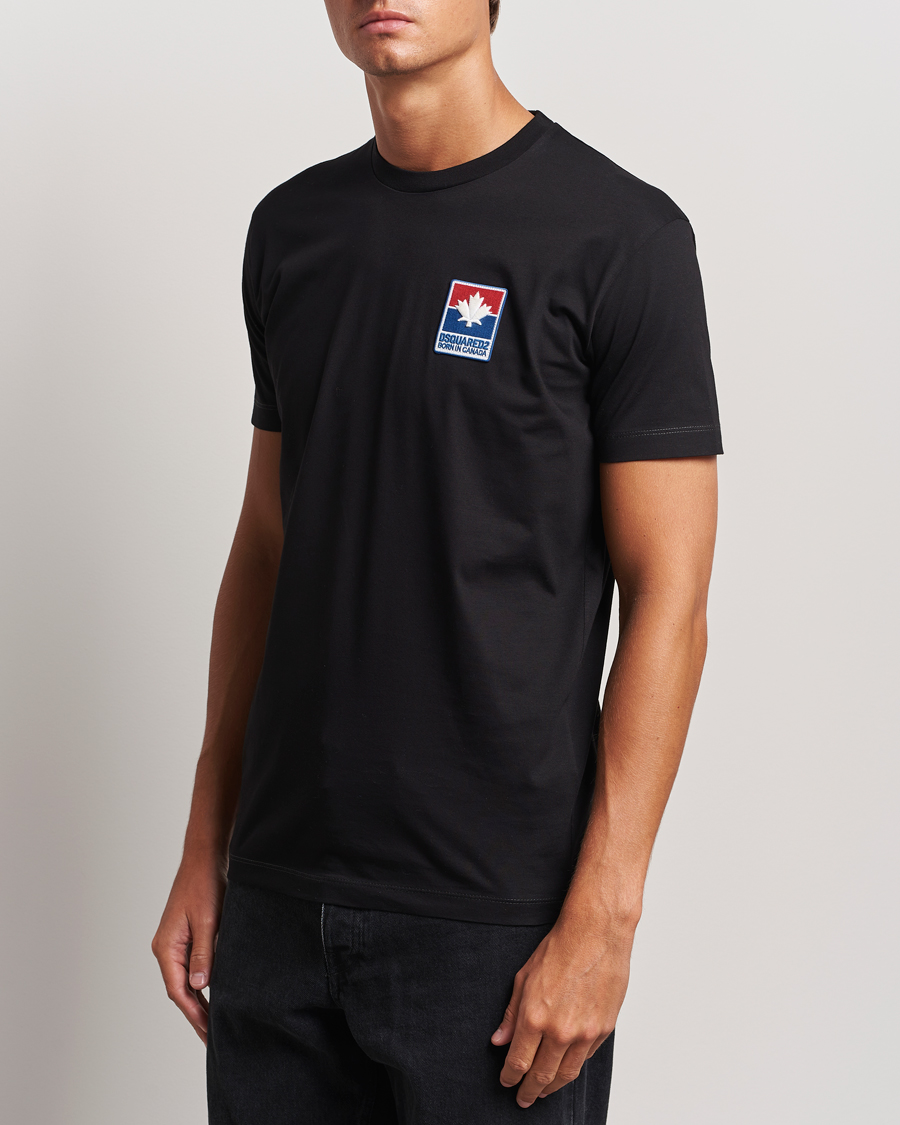 Mies | Vaatteet | Dsquared2 | Cool Fit Leaf T-Shirt Black