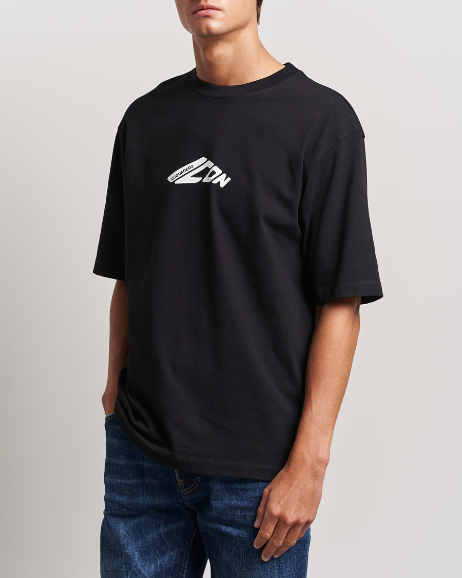 Mies |  | Dsquared2 | Icon Evolution T-Shirt Black