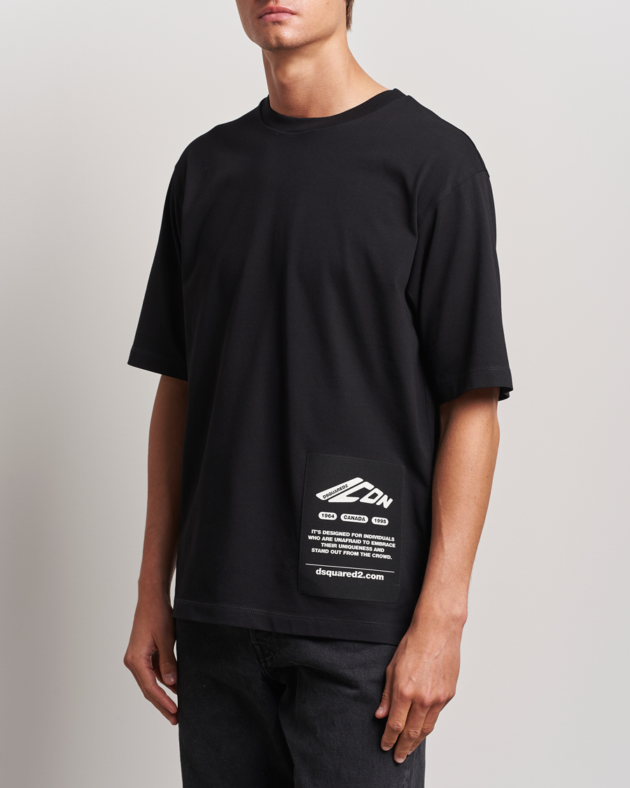 Mies |  | Dsquared2 | Icon Evolution T-Shirt Black