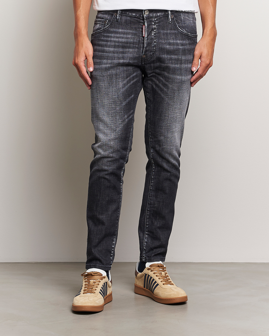 Mies | Uudet tuotekuvat | Dsquared2 | Skater Jeans Washed Black