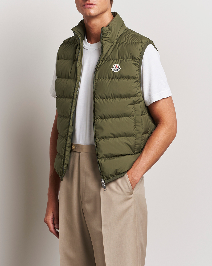 Mies |  | Moncler | Contrin Down Vest Military